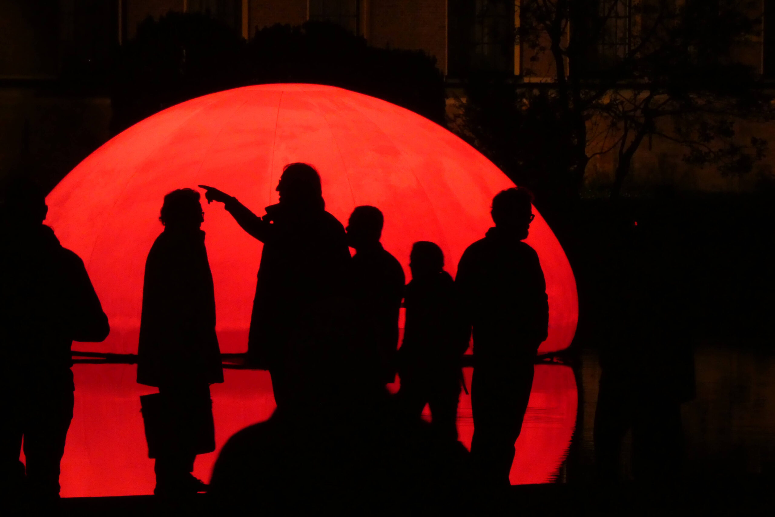 Sunset in The Hague, photo courtesy of the artists